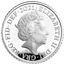 Set di 13 monete d'argento Gran Bretagna 2021 Proof