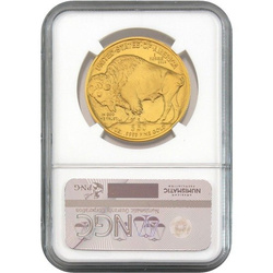 Bison américain 1 once d'or 2016 MS 70 ER NGC