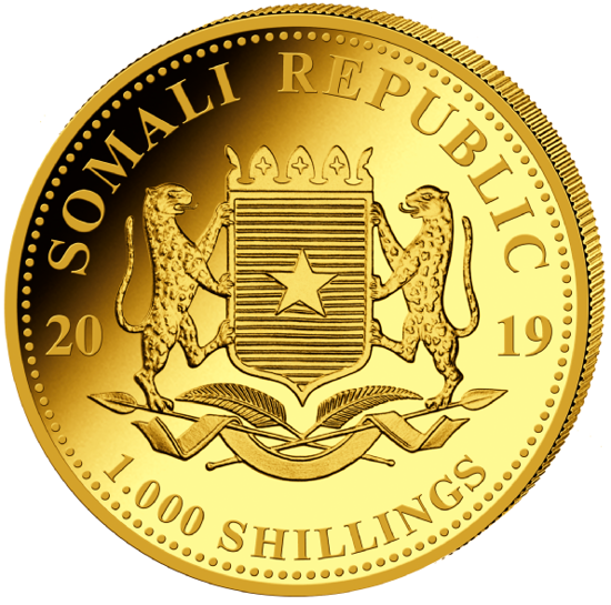 African Wildlife: Leopard 1 oz Gold 2019