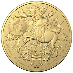 Australia's Coat of Arms - Queensland 1 oz Gold 2023 Coin