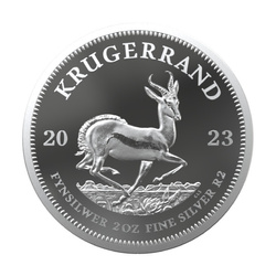 Krugerrand 2 unce stříbra 2023 Proof