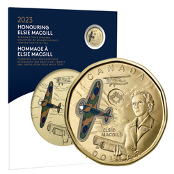 Canada: Honouring Elsie MacGill - Commemorative Collector Keepsake Card 7 monedas 2023