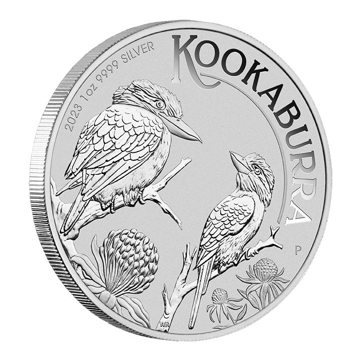 Kookaburra 1 oncia d'argento 2023
