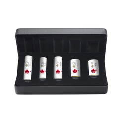 Set di monete in acciaio Canada: Special Wrap Roll Collection - First Strikes 5 x Wrap Roll 2026