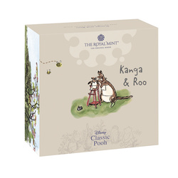 Winnie the Pooh - Canguro y Niño Pequeño Oro 2022 Proof