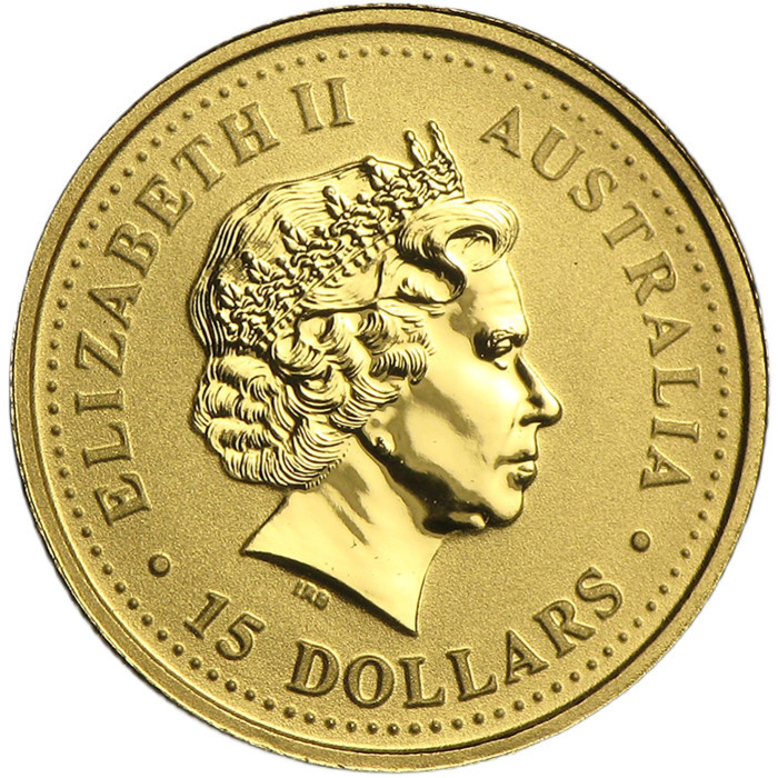Monnaie en or Kangourou australien - Nugget 1/10 once d'or 2003