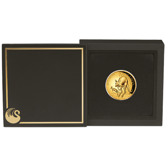 Australian Kangaroo 1 oz Gold 2022 Proof High Relief