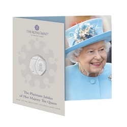 Jubileul de Platină al Majestății Sale Regina Cupronichel 50 p 2022