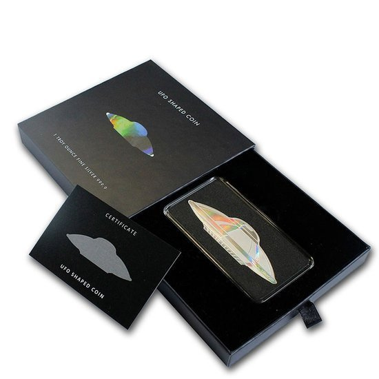 Solomon Islands: UFO - Fliegende Untertasse 1 oz Silber 2020 Proof