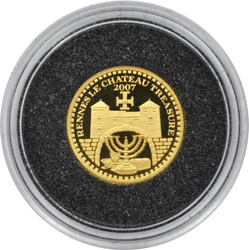 Rennes le Château 1/25 unce zlata 2007 Proof