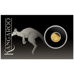 Kangourou australien - Mini Roo 0,5 gramme d'or 2024 Proof