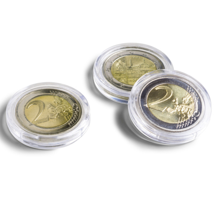 Leuchtturm - Műanyag érme kapszula Ultra 41 mm 10 darab