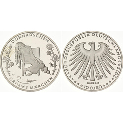 Germany, 10 Euro Silver Random Year Coin (fineness Ag.625)