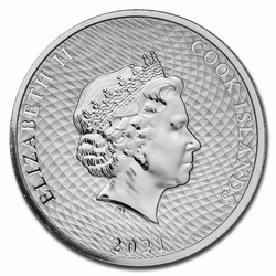 Cook-szigetek HMS Bounty 1/4 oz ezüst 2021