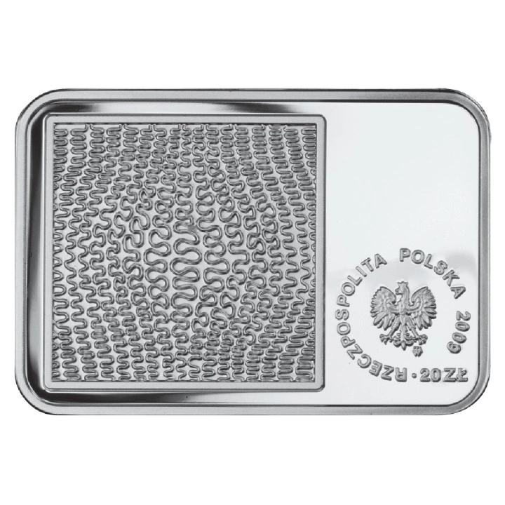 Pintores polacos de los siglos XIX y XX - Władysław Strzemiński 20 zl Plata 2009 Proof