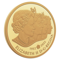 Kanada: The Imperial State Crown 250 dolarů zlato 2022 Proof