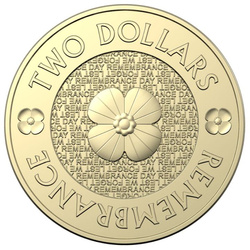 Zestaw 14 monet: 35th Anniversary of the Two Dollar kolorowany Brąz Aluminiowy 2023