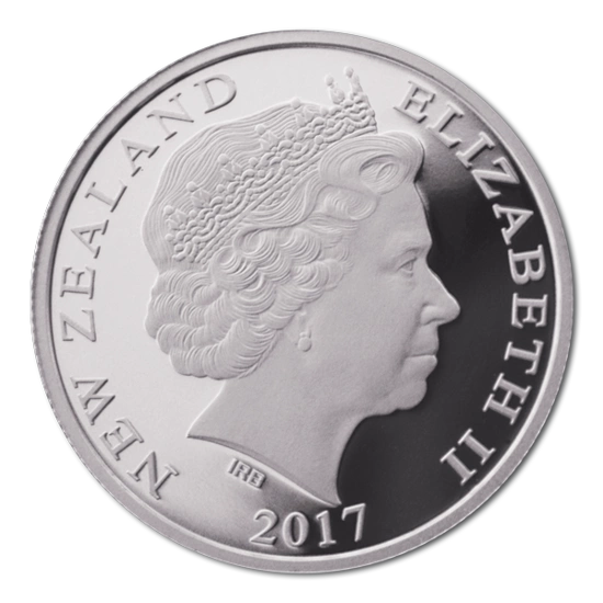Kiwi 1 unce stříbra 2017 Proof