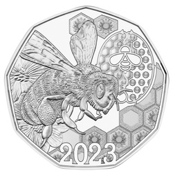 Waggle Dance 5 Euro Silber 2023 Coins