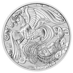 Chinese Myths and Legends: Phoenix 1 uncja Srebra 2022