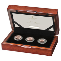 Great Britain: The Sovereign 2024 Three-Coin Gold Proof Set
