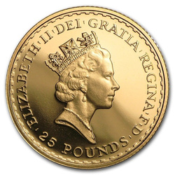 Britannia 1/4 oz Oro 1987 Proof