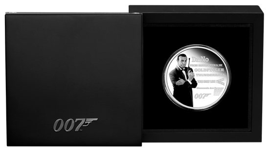 Tuvalu: James Bond Legacy - Sean Connery 1 oncia d'argento 2021
