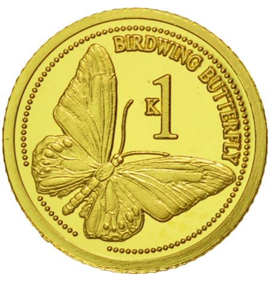 Mariposa 0.5 g Oro 2011 Proof