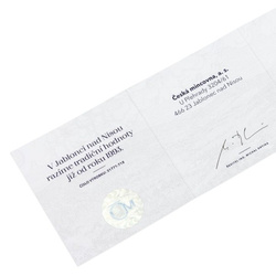 Mandala Change colorée Argent 2022 Proof