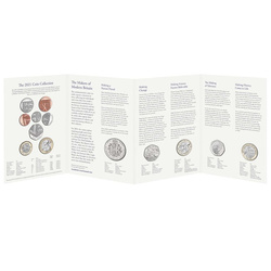 The 2021 United Kingdom Brilliant Uncirculated Annual Coin Set of 13 coins