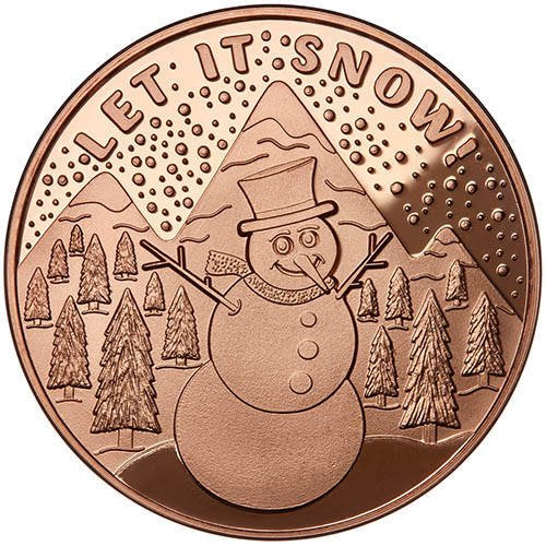 Let it Snow! 1 oz Kupfer