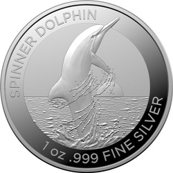 Delfín Longjaws 1 oz Plata 2020