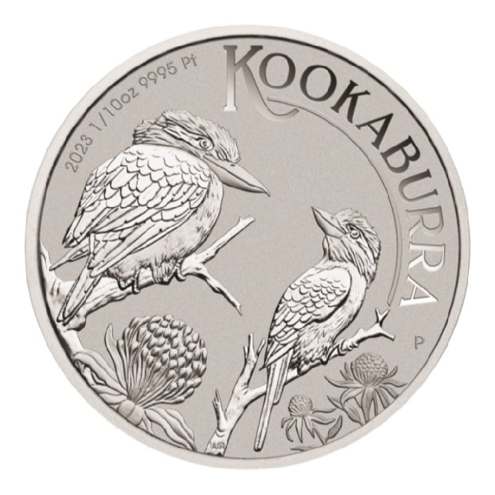 Kookaburra 1/10 once de platine 2023