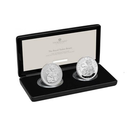 2 érme szett A Tudor-ház királyi állatai: Seymour párduc 2 x 1 uncia 2022 Proof