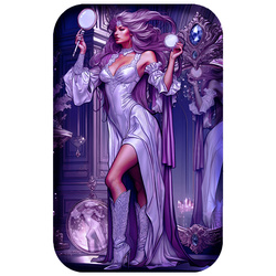 Asturmint Bar: A hét halálos bűn - Hiúság színezett 2 uncia ezüst 2024 Antik kivitel