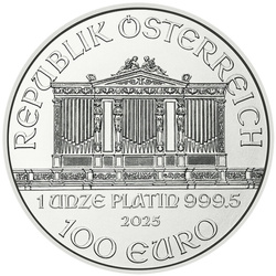 Vienna Philharmonic 1 oz Platinum 2025