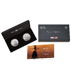 400. rocznica Mayflower - Zestaw (moneta i medal) Srebro 2020 Proof