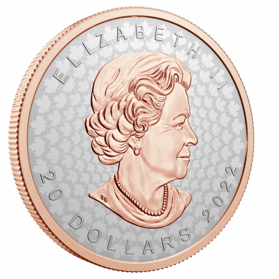 Maple Leaf Super Incuse 1 unce stříbra 2022 Proof