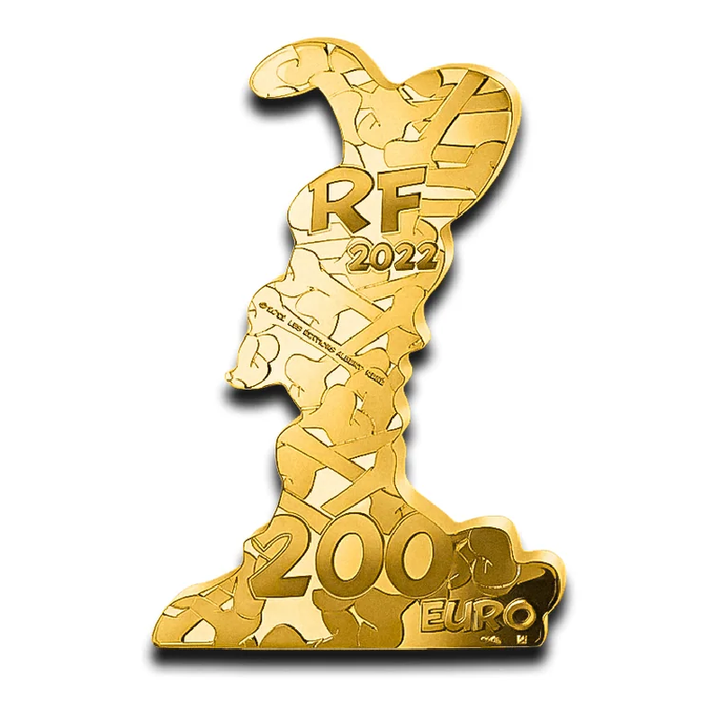 Asterix set di 2 monete 1,25 oz oro 2022