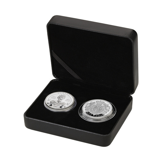 Set di 2 monete The Platinum Jubilee Celebration 2022 Proof