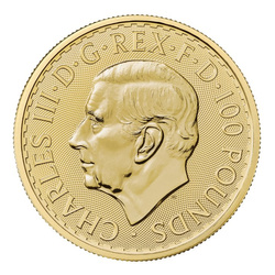 Britannia - King Charles III 1 uncja Złota 2023
