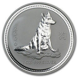 Lunar I: Año del Perro 1 oz Plata 2006