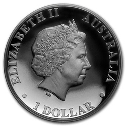 Wedge-Tailed Eagle 1 oz Silver Proof High Relief 2016