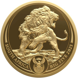 Big Five III: Lion 1/4 uncji Złota 2025 Proof