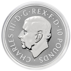 The Royal Tudor Beasts: The Greyhound of Richmond 10 uncji Srebra 2025
