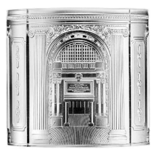 Monnaie en argent Banque centrale indépendante - Réserves d'or de la NBP 100 zlotys Argent 2026 Proof Étui/Dossier (monnaie de forme cylindrique)