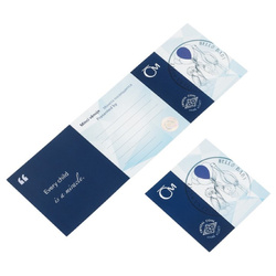 Niue: Moneta di cristallo - Hello Baby $2 Argento 2023 Proof