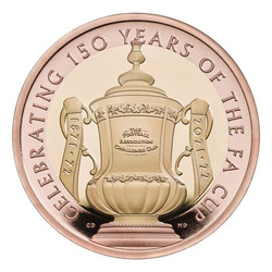 150° anniversario della FA Cup Oro £2 2022 Proof