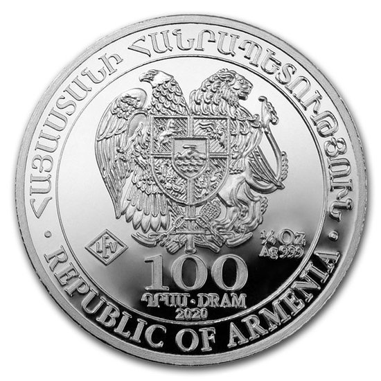 Arka Noego 1/2 uncji Srebra 2020