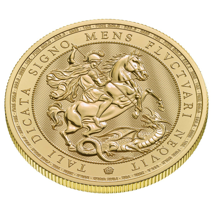 Monnaie en or Saint Georges et le dragon 1 oz d’or 2026